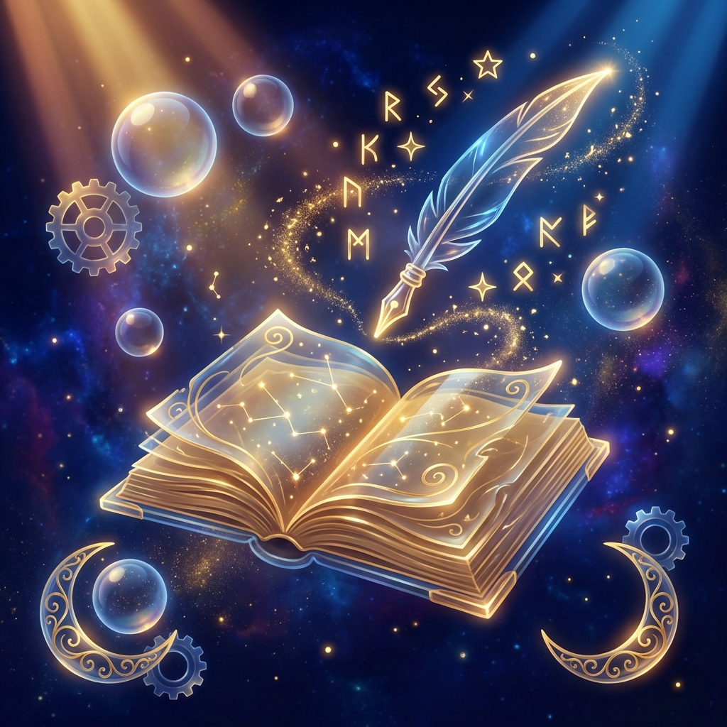 Asztrológiai blog illusztráció