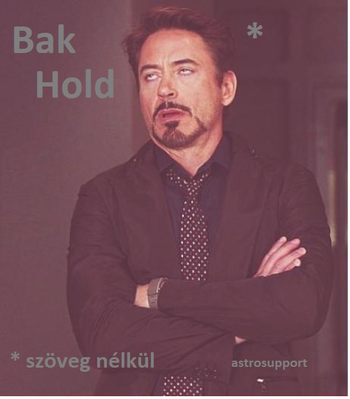 Hold a bakban ♑️🌛