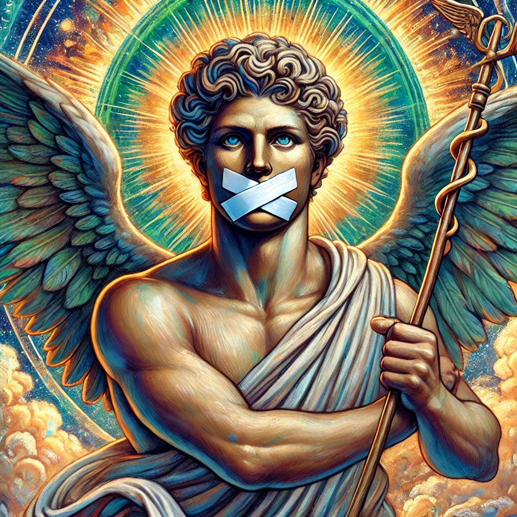 Hermész / Merkúr a Halakba lép, és szó szerint átrepül rajta