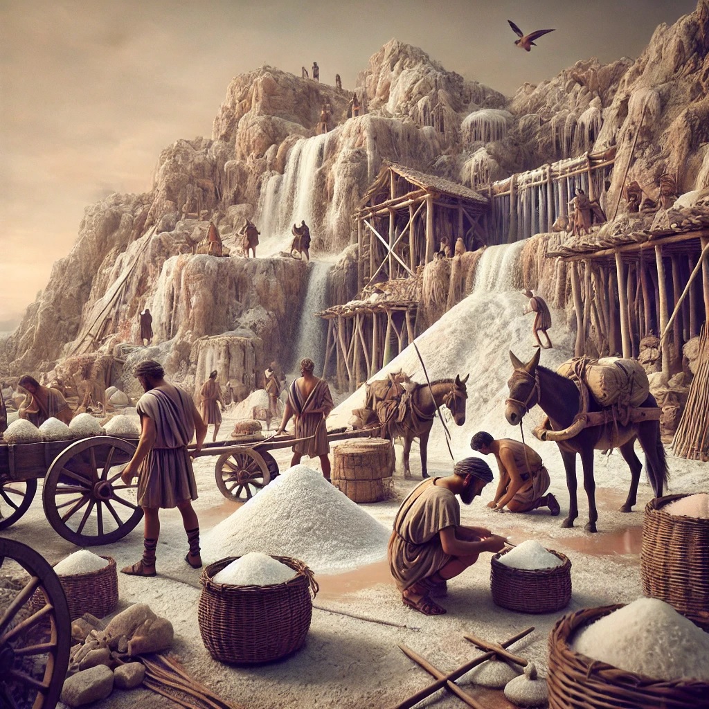 A 700 (?) éves parajdi sóbánya a korszakváltó jegyváltás els...