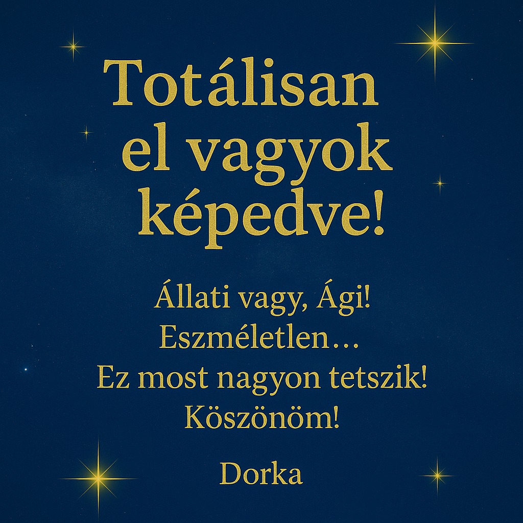 Név-asztrológia© visszajelzés Dorkától.