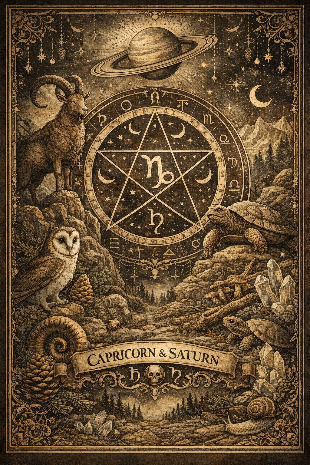 A Bak jegyét a tradicionális asztrológia a Szaturnuszhoz tár...